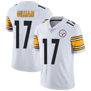 Joe Gilliam Limited No.17 Black Rush Men's Tank Top Steelers Jersey