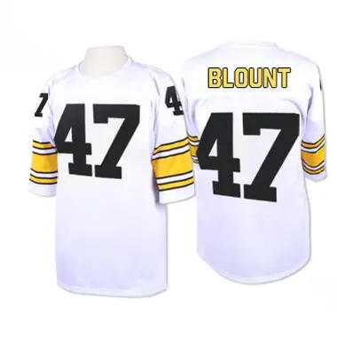 Jerseyrama Mel Blount Jersey #47 Pittsburgh Unsigned Custom Stitched Black Football New No Brands/Logos Sizes S-3xl, Size: XXXLarge